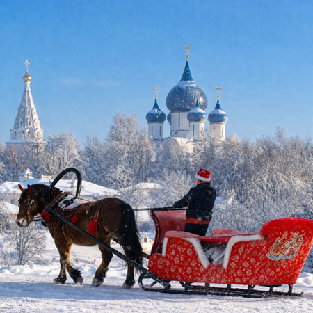 Новогодние каникулы.  Гостиница «Русская Деревня». 3 дня/2 ночи